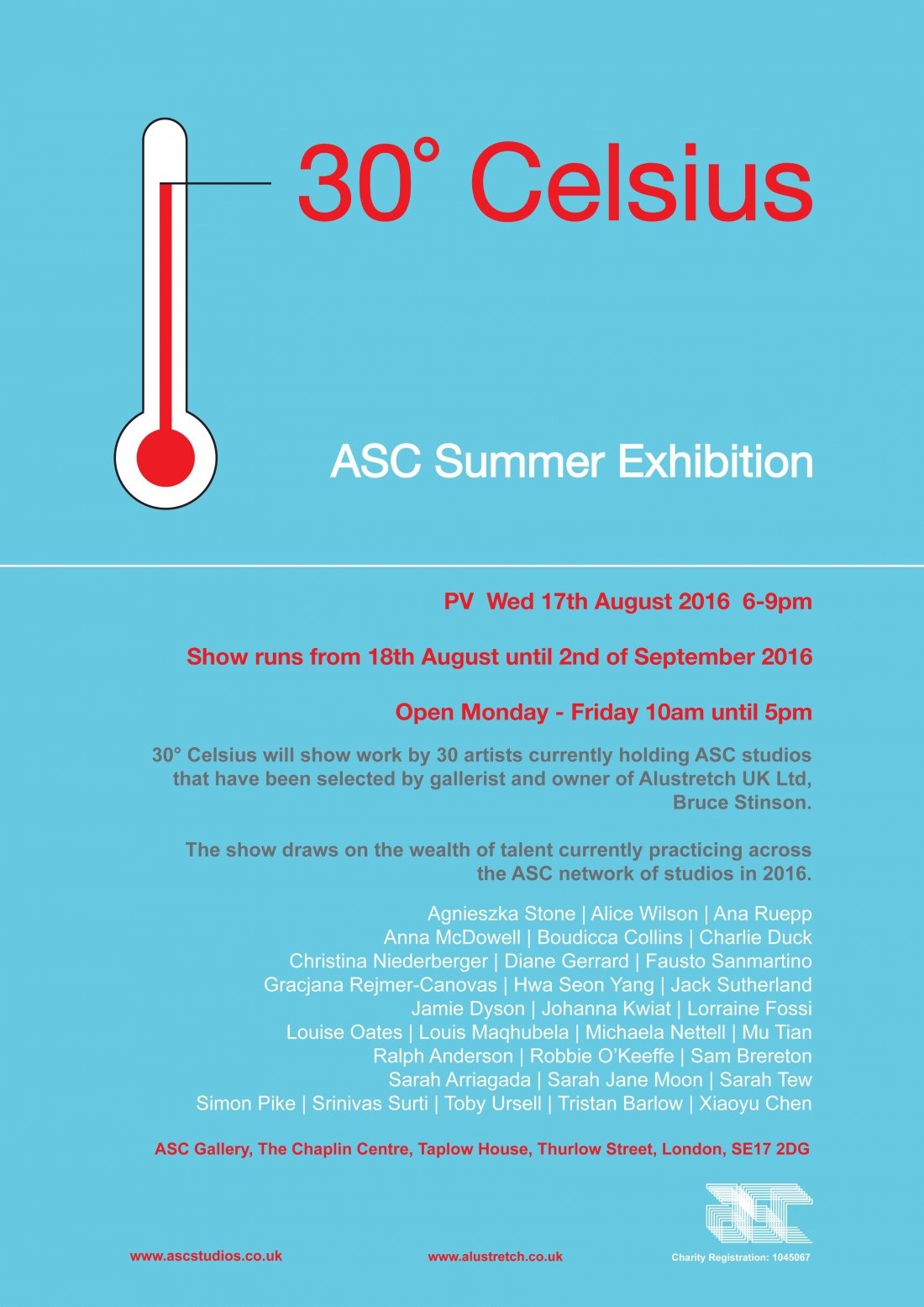 30 Celsius | ASC Summer Exhibition