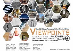 ViewPoints Photography Opening, June 20, 2:30-5:30PM