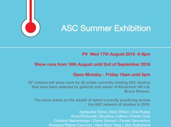 30 Celsius | ASC Summer Exhibition