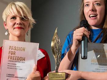 Emma Elliott - Passion For Freedom Award